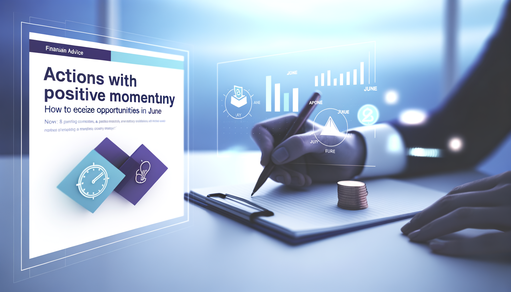 Acciones con momentum positivo: descubre cómo identificar oportunidades de inversión rentables en junio con asesoramiento financiero profesional.
