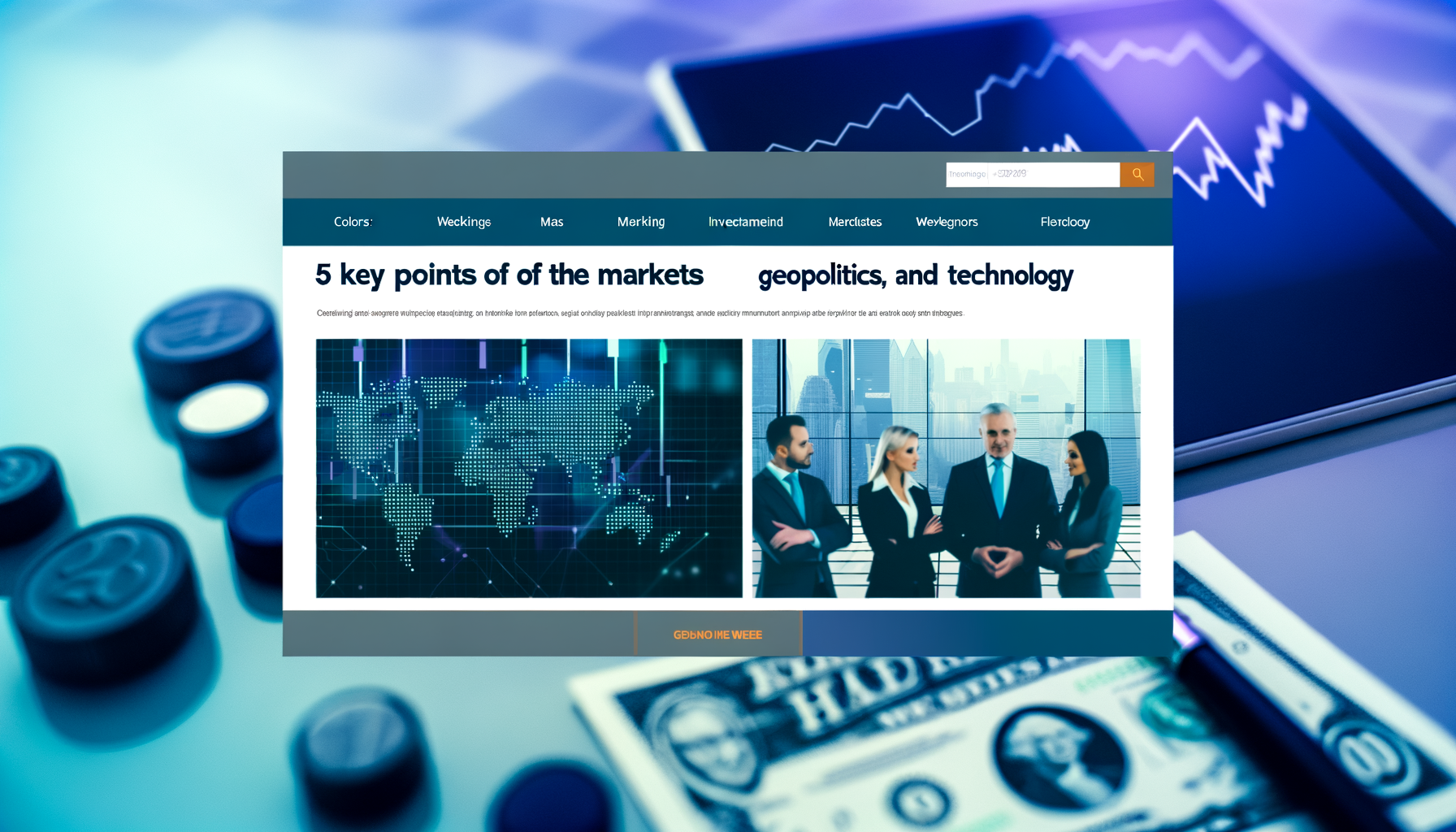 Claves de los mercados esta semana: conoce los datos macro, la geopolítica y la tecnología que impactarán en tu inversión.